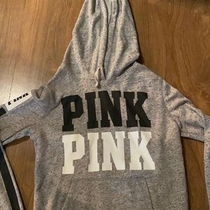 Pink hoodie